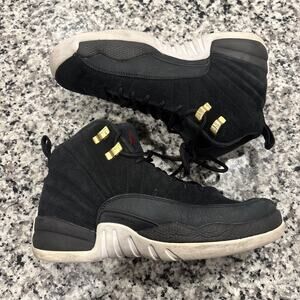 Nike Air Jordan 12 Retro Reverse Taxi GS 153265-017 Kids Size 5.5Y